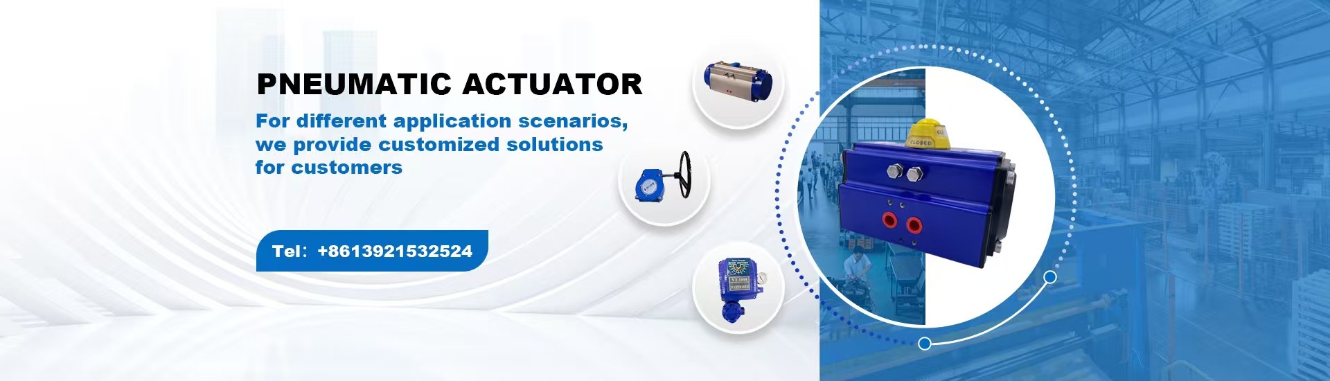 quality Rack And Pinion Pneumatic Actuator factory
