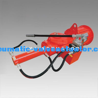 Single Double Acting Scotch Yoke Pneumatic Actuator High Torque Aluminum Alloy Body