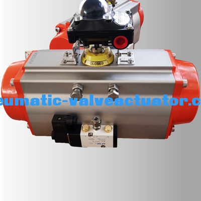 Rack And Pinion Quarter Turn Pneumatic Rotary Actuators for Control Valves