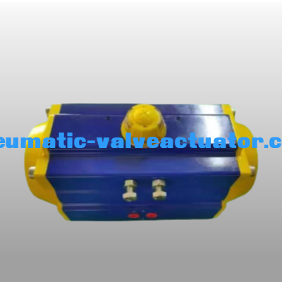 Epoxy Painting Rack And Pinion Pneumatic Actuator Source Manufacturer